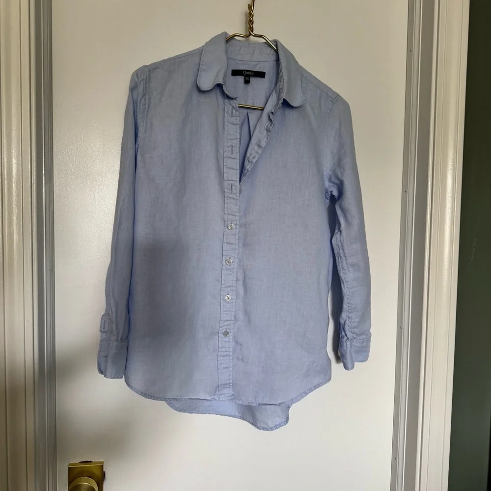 Quince 100% European Linen Long Sleeve Shirt - Picture 2 of 4